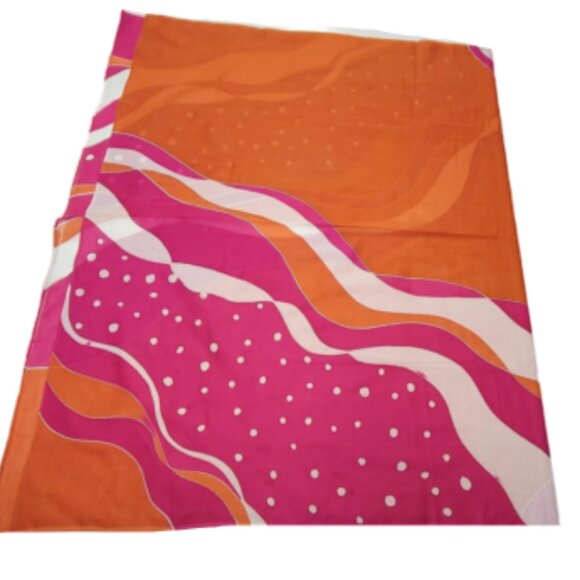 Cover Up Handpainted Cotton Batik Coverups Strapless Dress Wrapskirt Home Accent - Picture 1 of 5